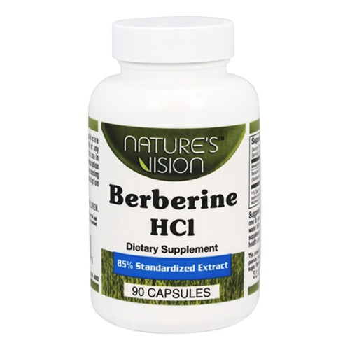 Nature\'s Vision Berberine HCL 400mg Extract 90 cap